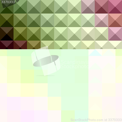 Image of Deep Mauve Purple And Green Abstract Low Polygon Background