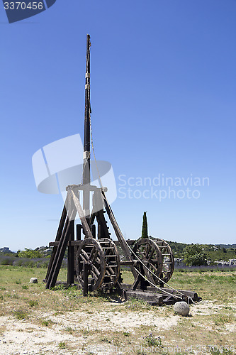 Image of  Medieval weapon Trebuchet