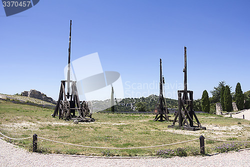 Image of Trebuchet Medieval weapon