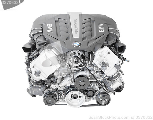 Image of BMW TwinPower turbo V8-cylinder top-of-the-range petrol engine