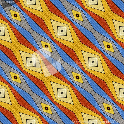 Image of Colorful Facade Wall Seamles