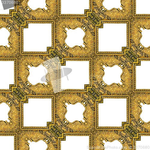 Image of Golden Frames Seamless