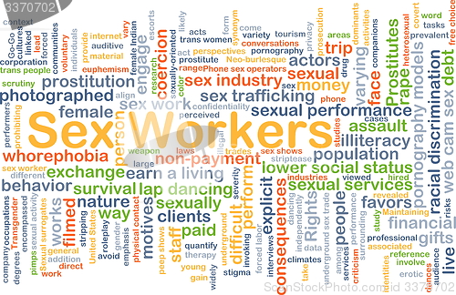 Image of Sex workers background concept