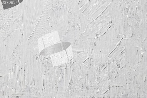 Image of Grungy White Concrete Wall Background