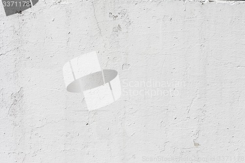 Image of Grungy White Concrete Wall Background
