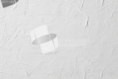 Image of Grungy White Concrete Wall Background