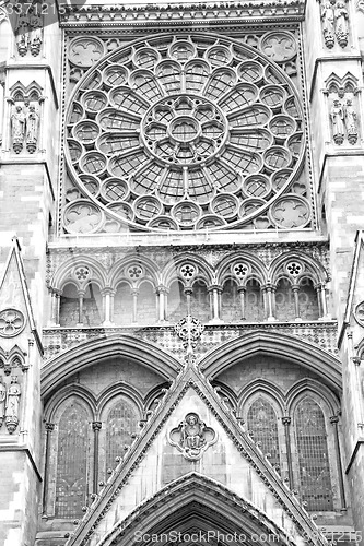 Image of   westminster  cathedral in london england old  construction and