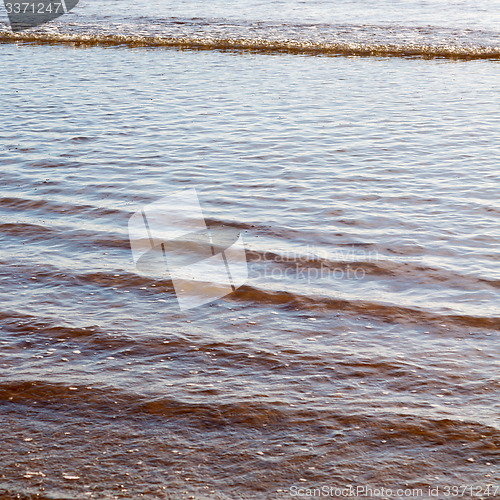 Image of abstract in morocco  sea africa ocean wave and lanscape  