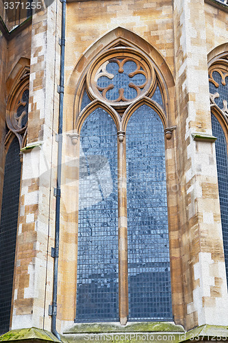 Image of   westminster  cathedral in london england old  construction and