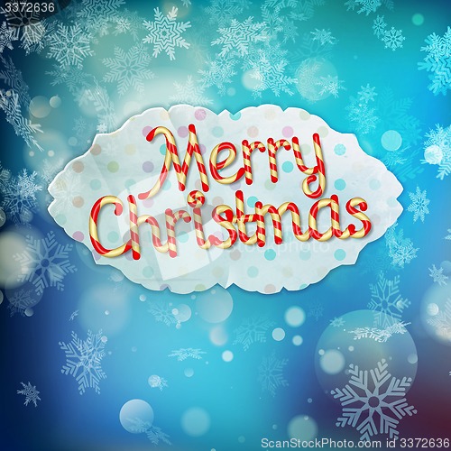 Image of Candys world Merry Christmas. EPS 10