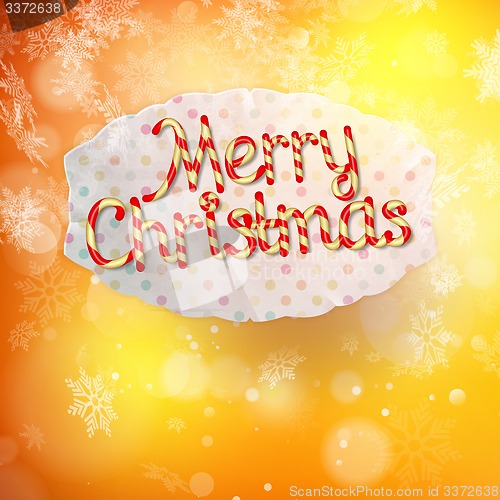 Image of Candys world Merry Christmas. EPS 10