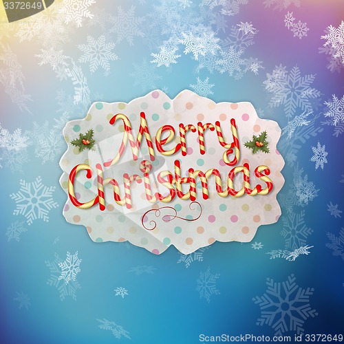 Image of Candys world Merry Christmas. EPS 10