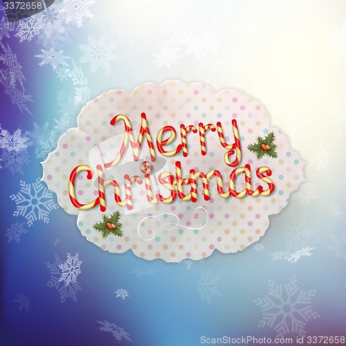 Image of Candys world Merry Christmas. EPS 10