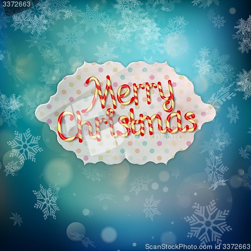 Image of Candys world Merry Christmas. EPS 10