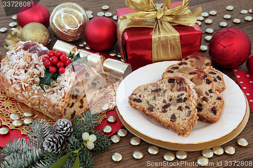 Image of Christmas Stollen Cake