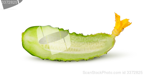 Image of One half of cucumber