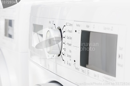 Image of closeup of laundry or washing machine