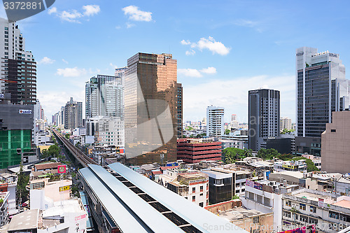 Image of Growth along railway lines in Bangkok