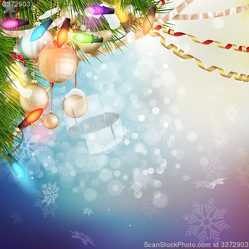 Image of Christmas Background. EPS 10