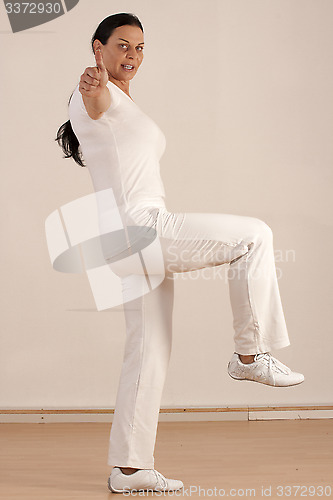 Image of Woman with a positive exercise