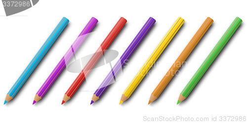 Image of Colorful pnecils set
