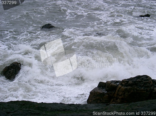 Image of rough sea