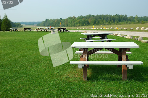 Image of Picnic Grove in the Country