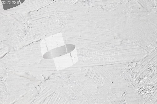 Image of Grungy White Concrete Wall Background