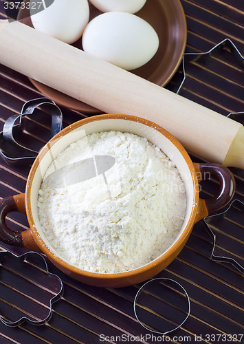 Image of ingredients for dough