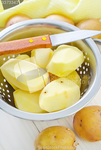 Image of raw potato