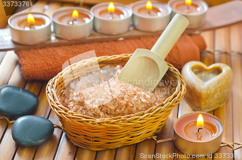 Image of sea salt and soap