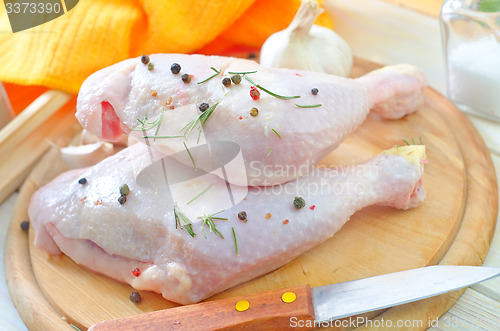 Image of chicken legs
