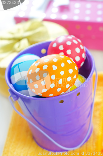 Image of easter eggs