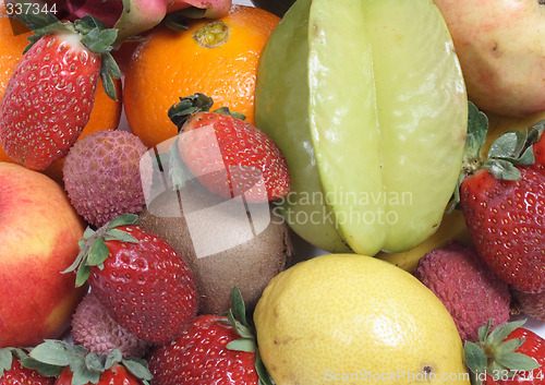 Image of exotic fruit