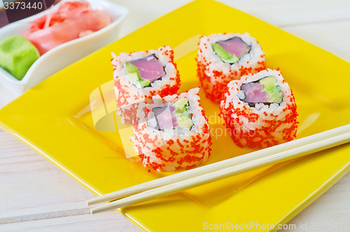 Image of sushi