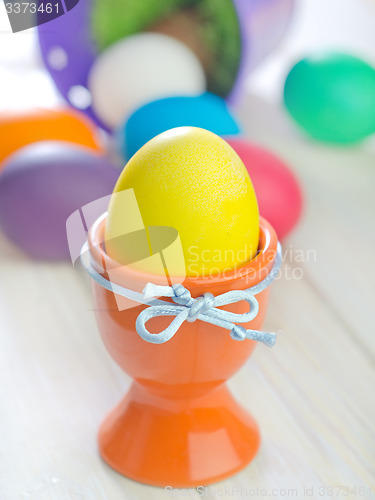 Image of easter eggs