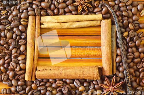 Image of coffee and cinnamon