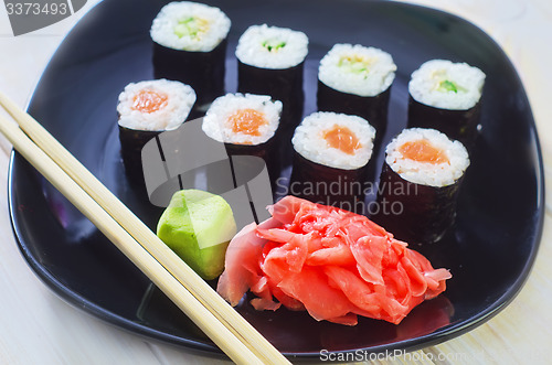 Image of sushi