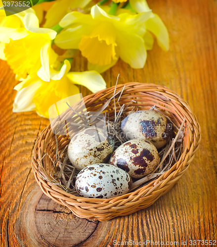 Image of easter eggs