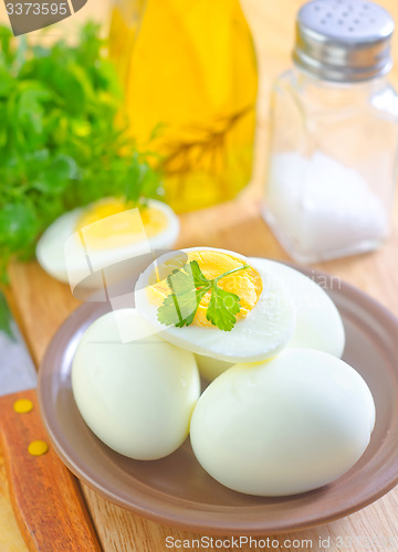 Image of boiled eggs