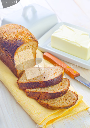 Image of butter and bread