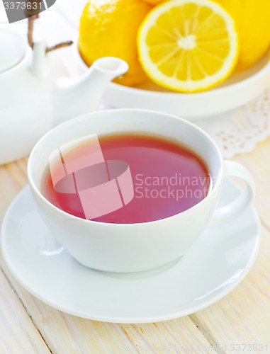 Image of Tea with lemons