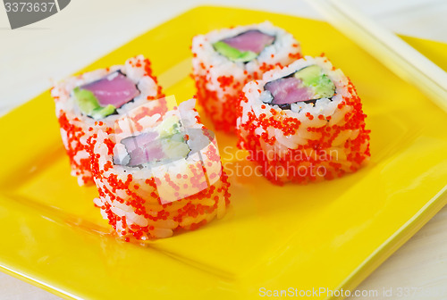 Image of sushi