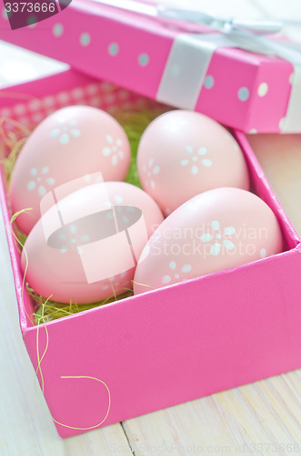 Image of easter eggs