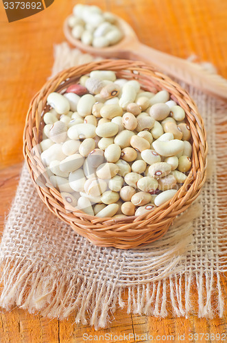 Image of raw beans