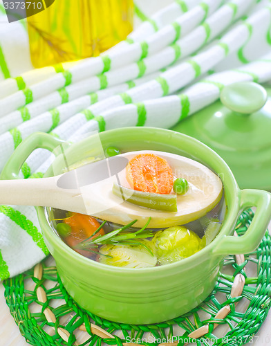 Image of vegetarian soup