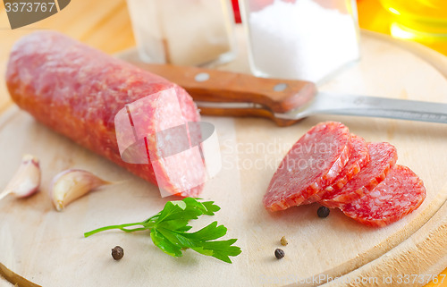 Image of salami