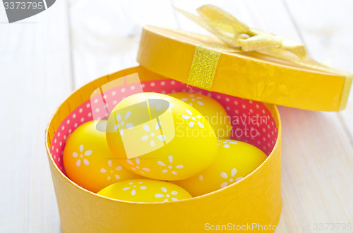 Image of easter eggs