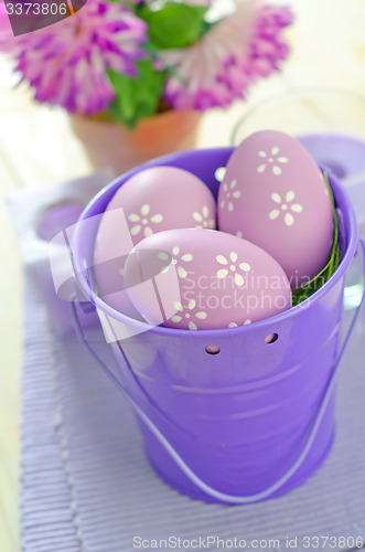 Image of easter eggs