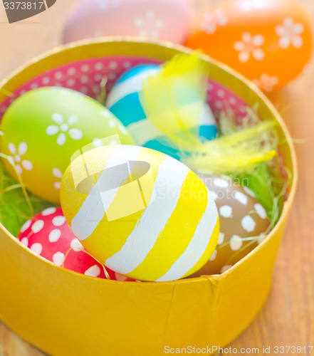 Image of easter eggs